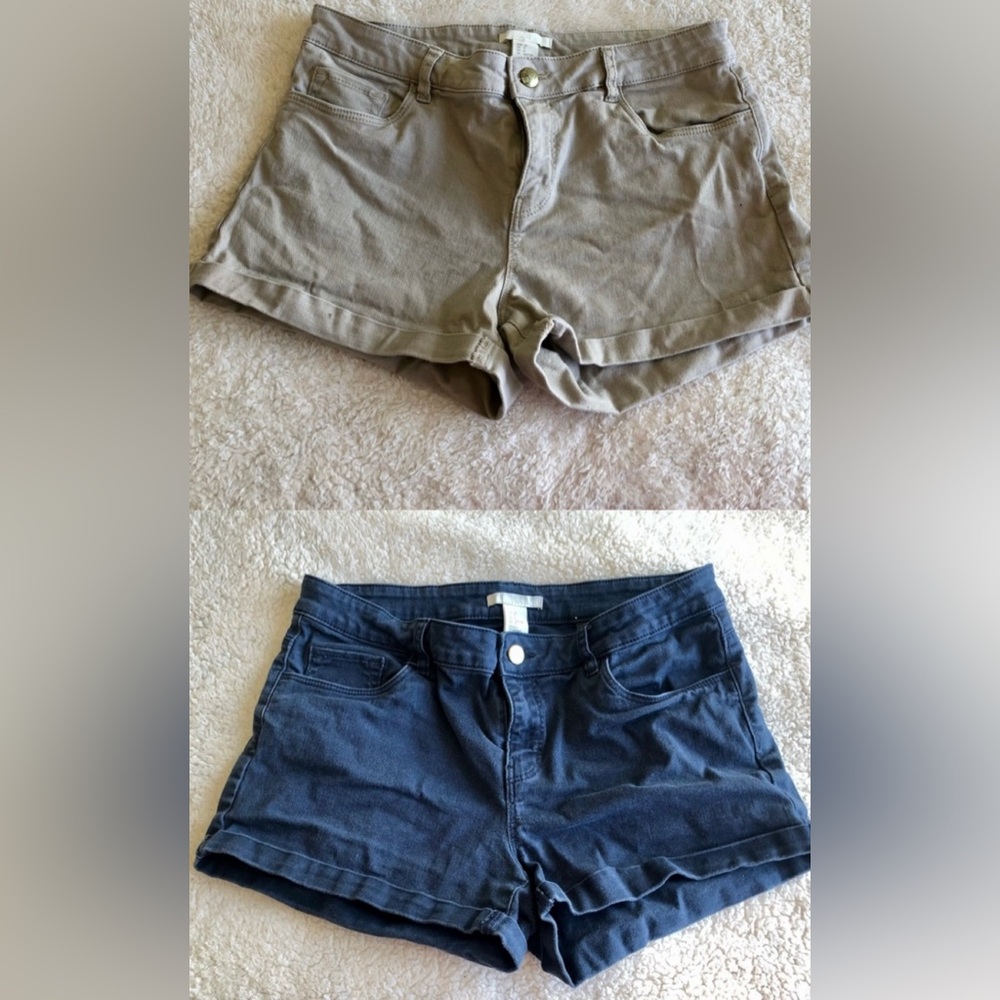 H&M Low Rise Y2K Booty Shorts Bundle - 2 Pieces